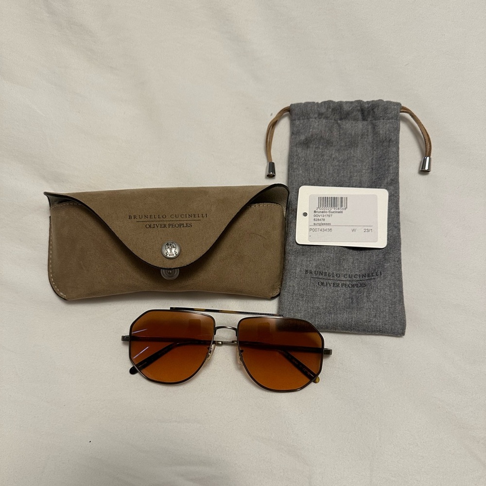 Brunello Cucinelli x Oliver Peoples sunglasses